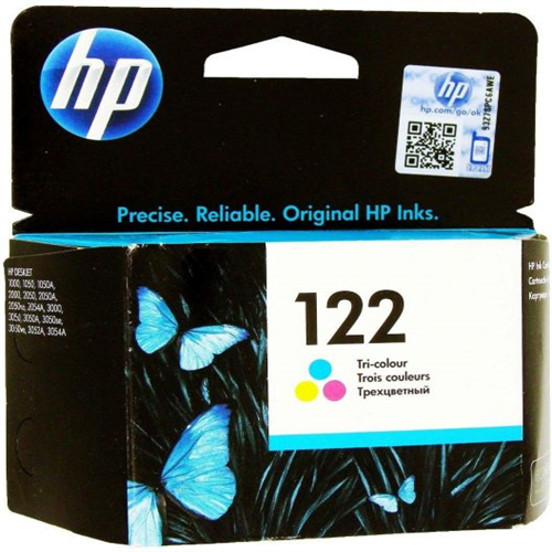 HP 122 TRI-COLOUR INK CARTRIDGE