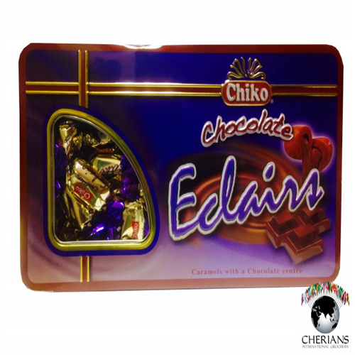 400G CHIKO CHOCOLATE ECLAIRS TIN