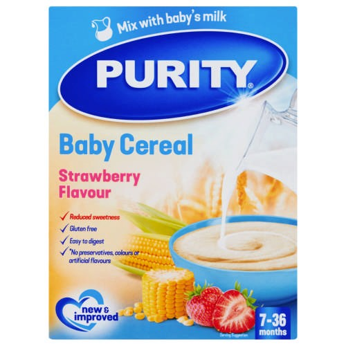 200G PURITY BBABY CEREAL STRAWBERRY