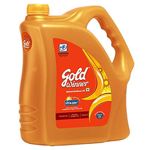 Gold Winner Refined Sunflower Oil, 5L