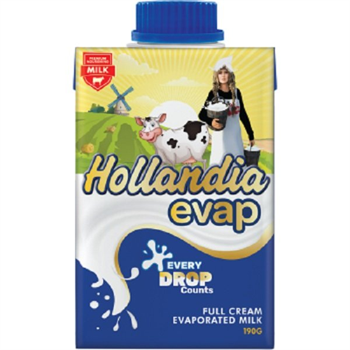 Hollandia evaporated milk