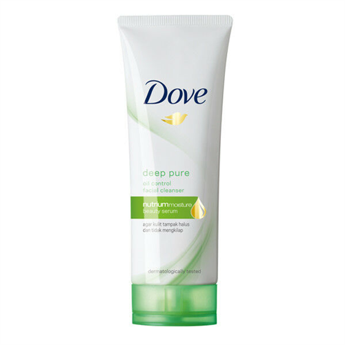 100G DOVE DEEP PURE OIL CONTROL FACIAL CLEANSER