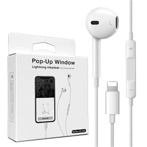 POP-UP WINDOW LIGHTENING HEADSET