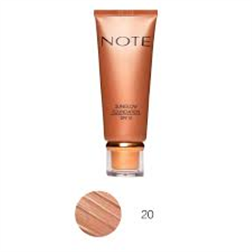 35ML NOTE SUNGLOW FOUNDATION 20