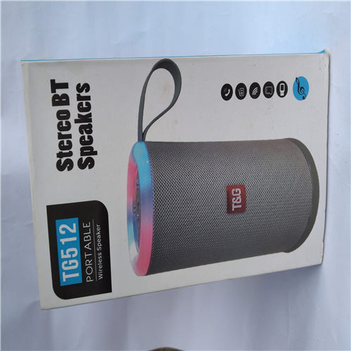 T&G TG512 Beautiful Colorful LED Light Stereo Subwoofer Portable Wireless Bluetooth Speaker