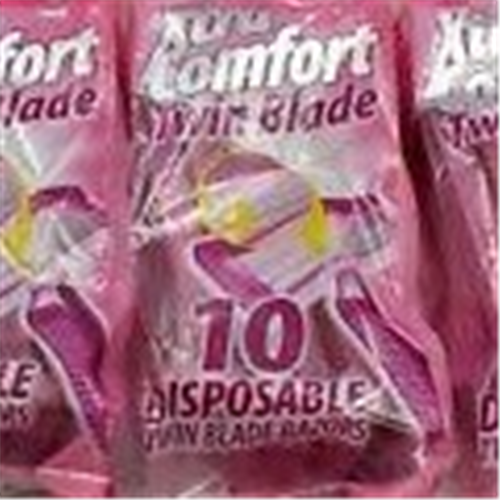 Xtra Comfort Twin Blade 10 Disposable Razors 