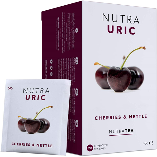 NUTRAURIC - Uric Acid Support - Containing Natural Cherry & Nettle 