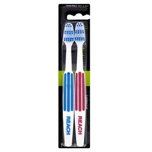 REACH TWIN PACK TOOTHBRUSH