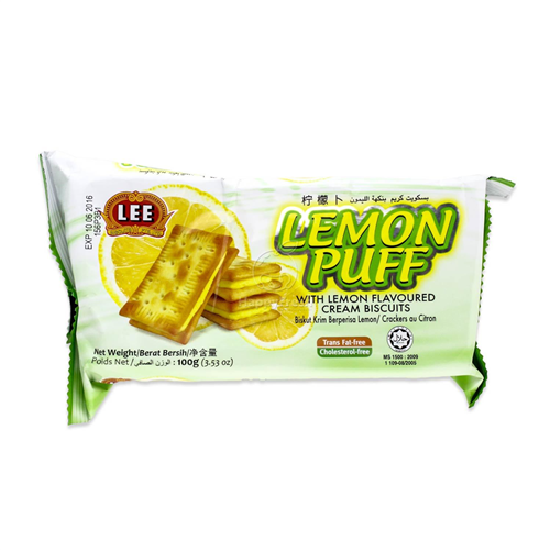 100G LEE LEMON PUFF CREAM BISCUITS