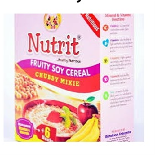 500G NUTRIT FRUITY SOY CEREAL CHUBBY MIXIE