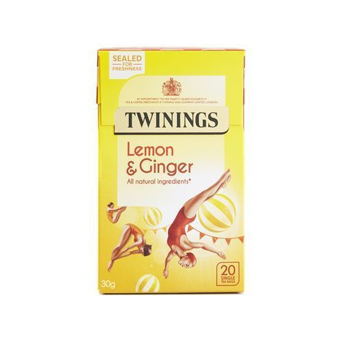 Twinings All Natural Lemon And Ginger