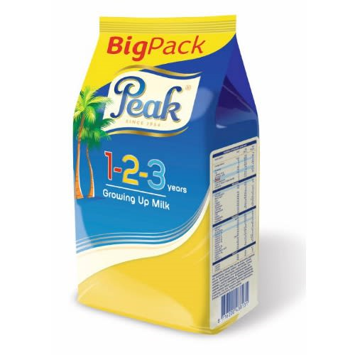 123 Peak Powdered Milk Tin