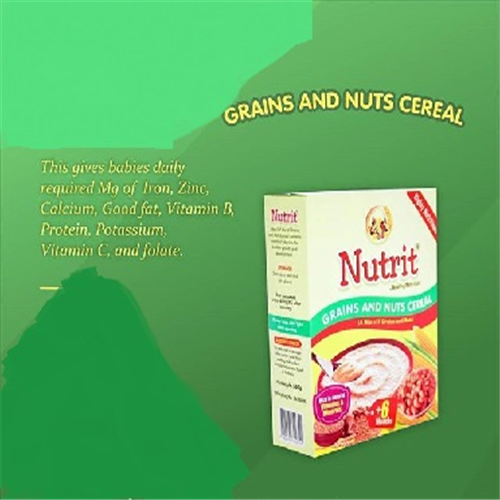 500G NUTRIT FRUITY GRAINS & NUTS CEREAL