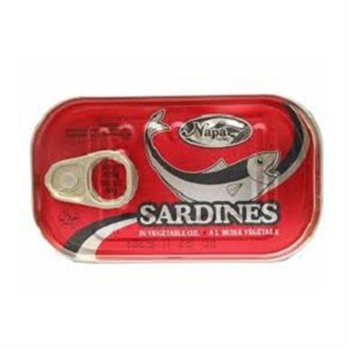 125G NAPA SARDINE IN VEGETABLE OIL