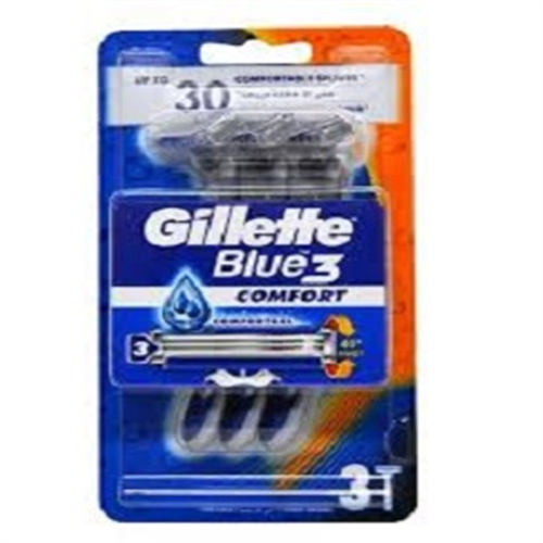 GILLETTE BLUE 3 POUCH 3PCS