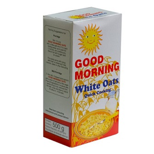 500G GOODMORNING WHITE OATS