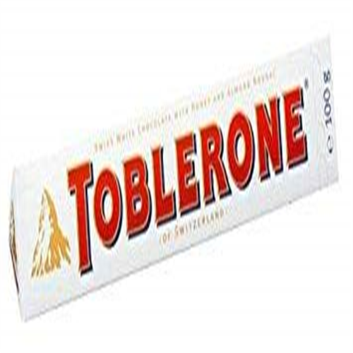 Toblerone White Chocolate, 100g