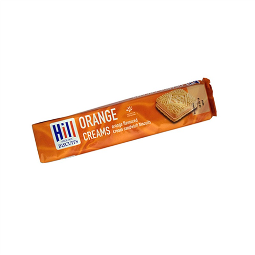 orange flavoured cream sandwich biscuits