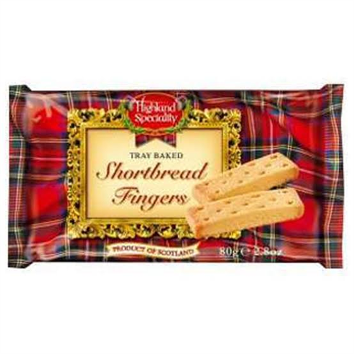 150G HIGHLAND SPECIALTY SHORT BREAD FINGERS