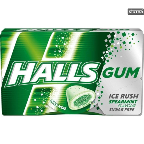 18G HALLS GUM SPEARMENT FLAVOUR