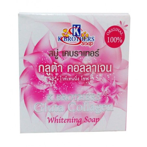 60G K BROTHERS GLUTA COLLAGEN SOAP