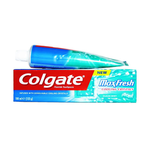 COLGATE MAXFRESH CLEAN MINT TOOTHPASTE – 100ML