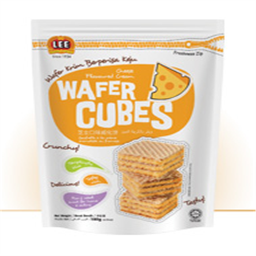 100G LEE WAFERS CUBESLEMON CREAM BISCUITS