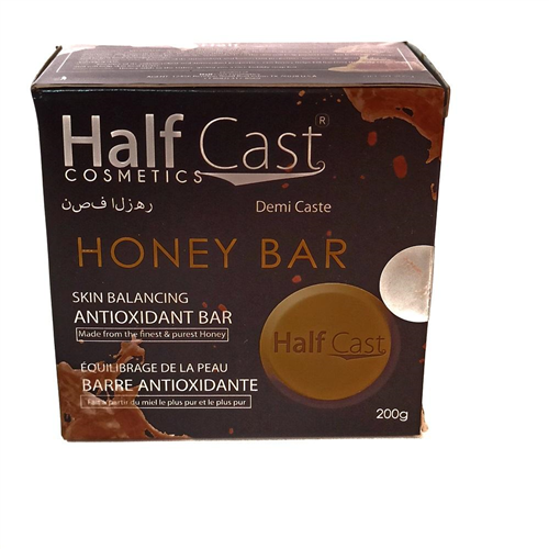 200g Half Cast Honey Bar antioxidant soap