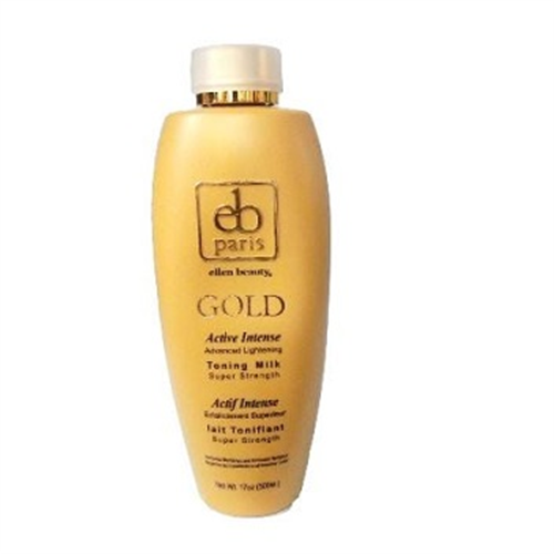 500ML ELLEN BEAUTY GOLD TONING MILK