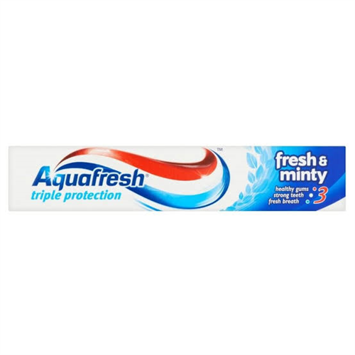 75ML AQUAFRESH FRESH & MINTY TOOTHPASTE