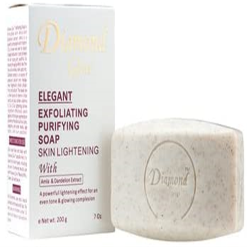 200G DIAMOND GLOW ELEGANT EXFOLIATING SOAP 