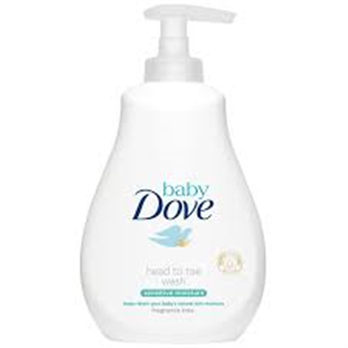 400ML DOVE BABY WASH SENSITIVE MOISTURE