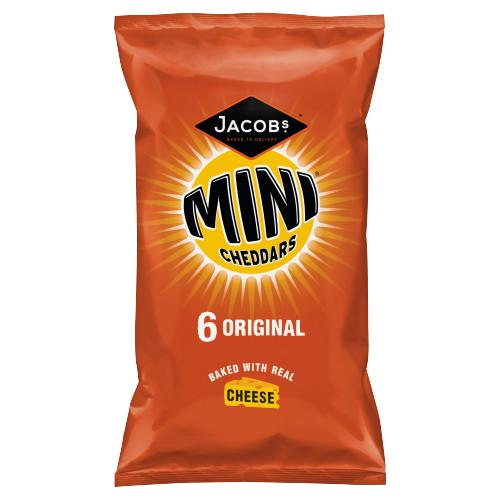 150G JACOBS MINI CHEDDARS ORIGINAL CHEESE