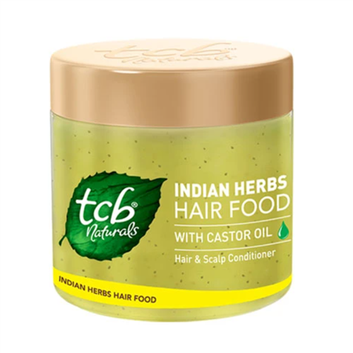 212G TCB NATURALS HERBAL INDIAN HERBS HAIR FOOD WITH CASTOR OIL