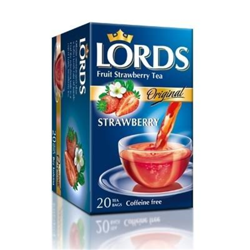 40G LORDS FRUIT STRAWBERRY TEA STRAWBERRY 