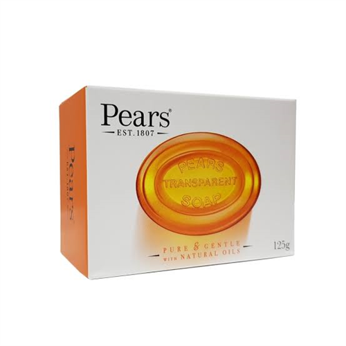 125G PEARS TRANSPARENT NATURAL OIL SOAP