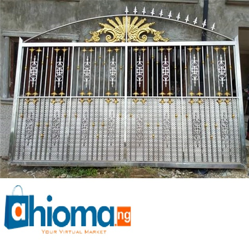 Stainless Steel Gate with colorful metallic touch (Rust resistant)