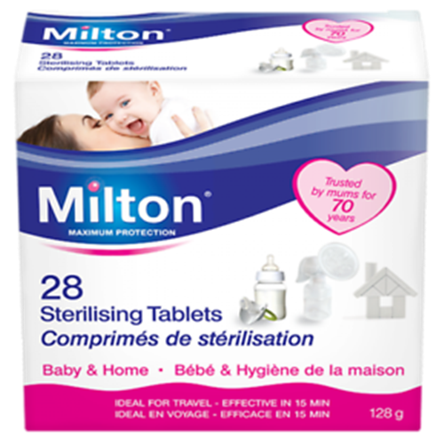 Milton Sterilising Tablets - 28 Tablets 128g