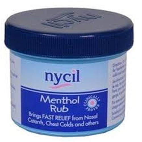 NYCIL MENTHOL RUB -100g