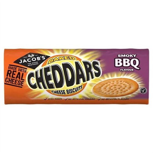 150G JACOBS MINI CHEDDAR BBQ CHEESE