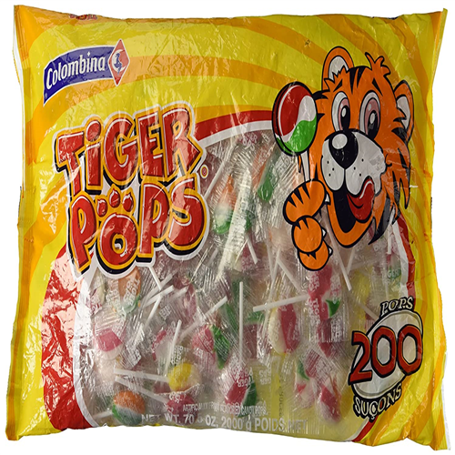 Colombina Tiger Pops(STRAWBERRY)