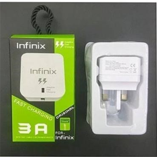 Infinix 3A Fast Charger With Fast Cable