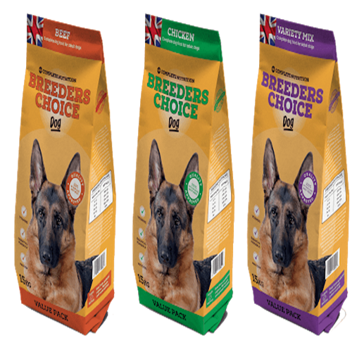 15KG BREEDERS CHOICE CHICKEN VALUE PACK 