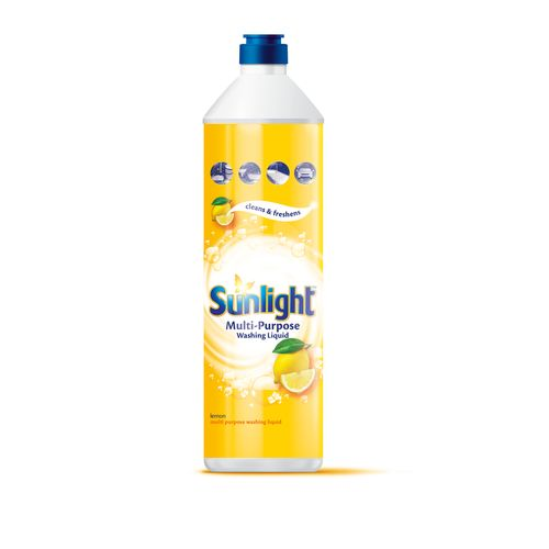 Sunlight Multi-Purpose Washing Liquid Lemon 1L