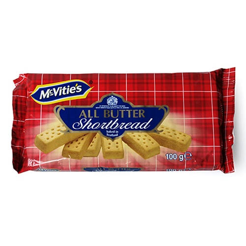 100g MC Vities Shortbread 