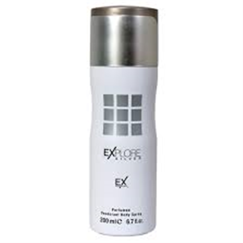 200ML EXPLORE SILVER BODY SPRAY