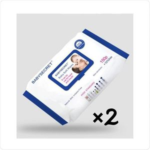 BABY SECRET SOFT WIPES 150PCS