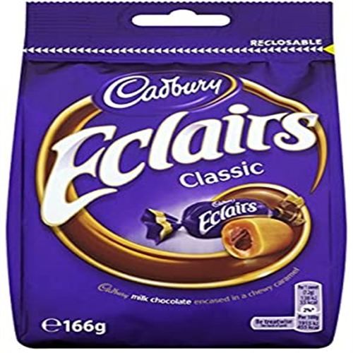 166G CADBURY ECLAIRS 