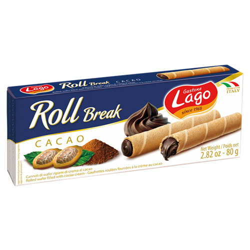 Gastone Lago Poker Roll Break Cacao (80g)