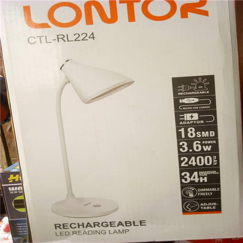 Rechargeable led reading lamp